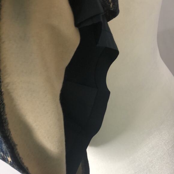 Bye plaid blue and brown midi skirt - Picture 9 of 10